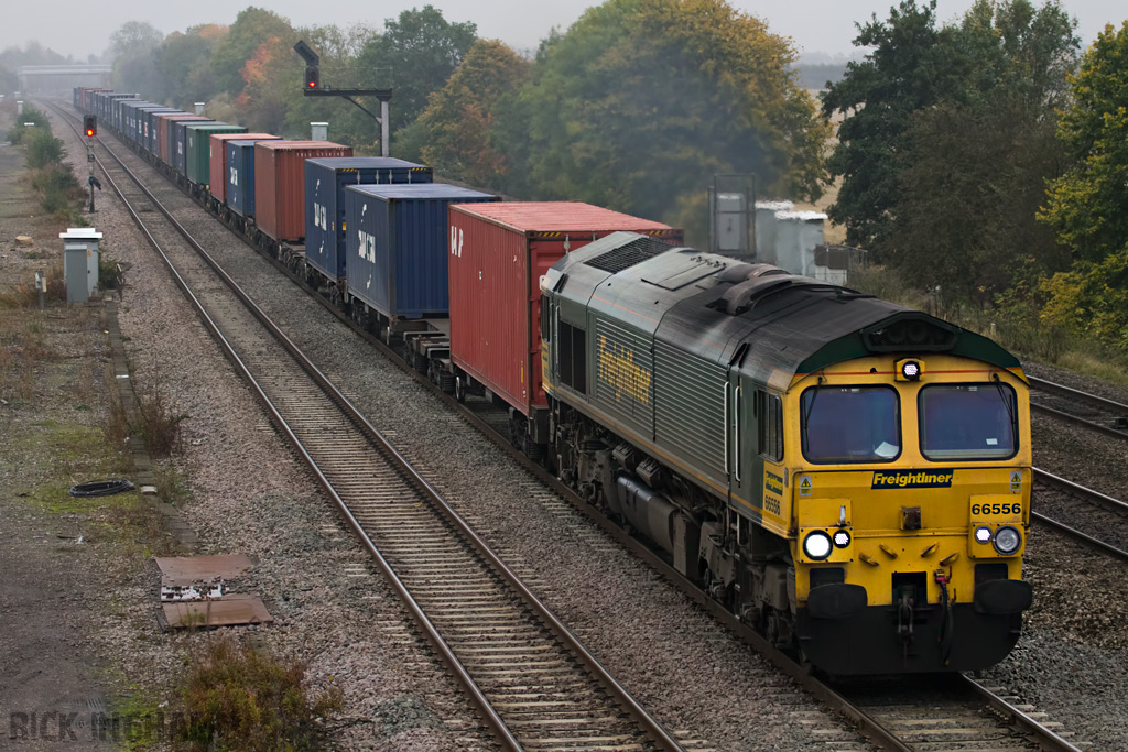 Class 66 - 66556 - Freightliner