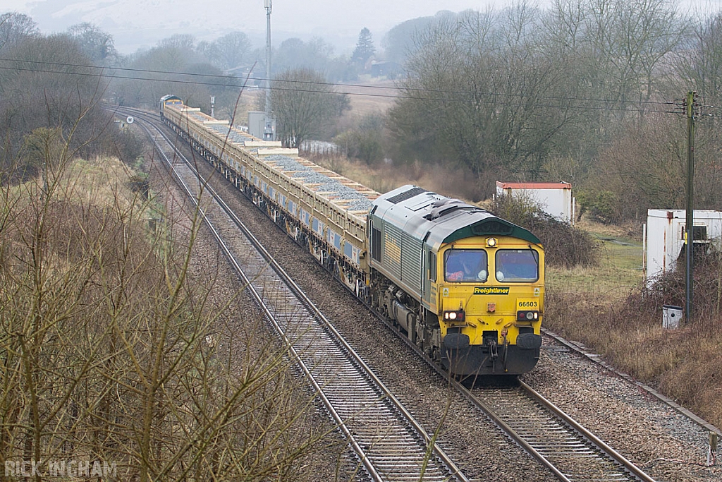 Class 66 - 66603 - Freightliner