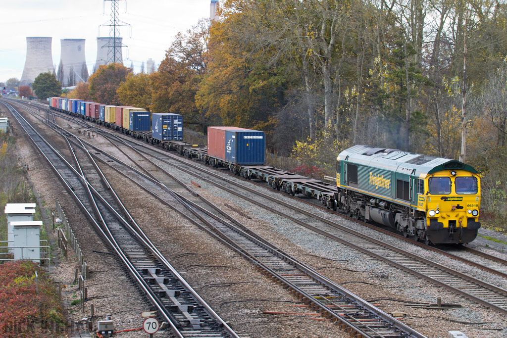 Class 66 - 66548 - Freightliner