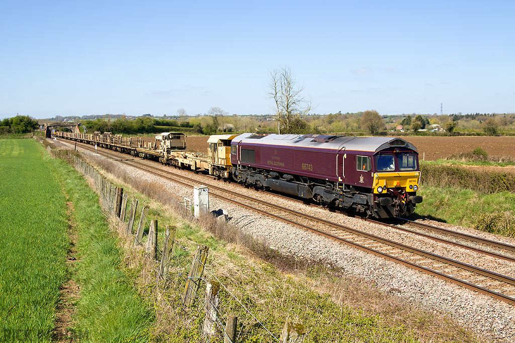 Class 66 - 66743 - GBRf