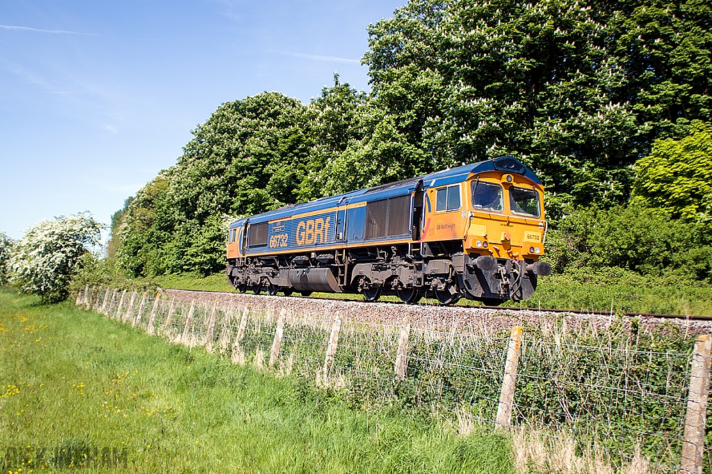 Class 66 - 66732 - GBRf