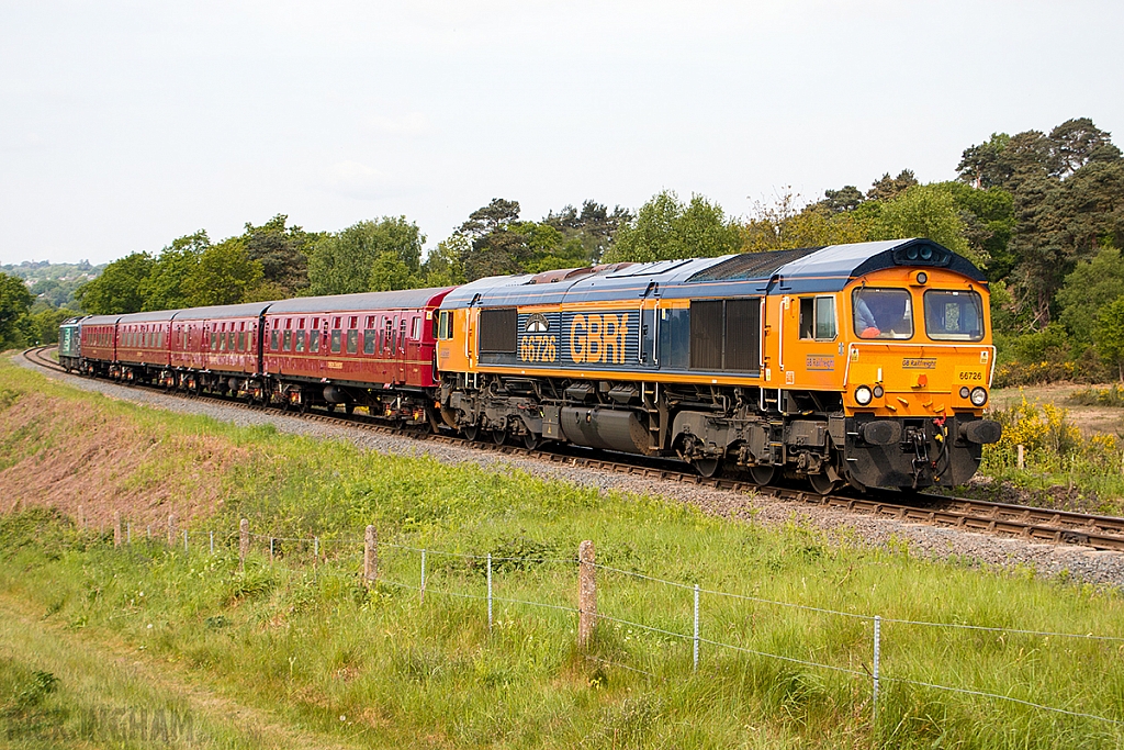 Class 66 - 66726 - GBRf