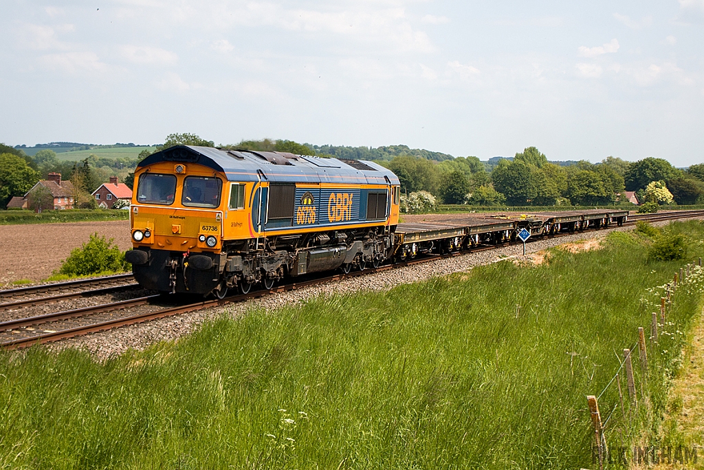 Class 66 - 66736 - GBRf
