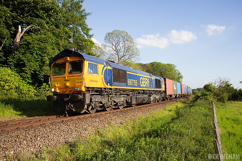 Class 66 - 66755 - GBRf