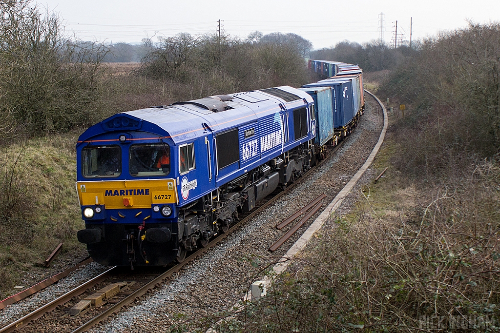Class 66 - 66727 - GBRf