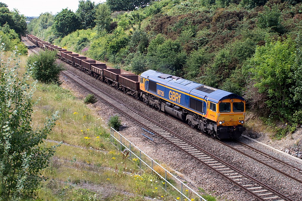 Class 66 - 66735 - GBRf