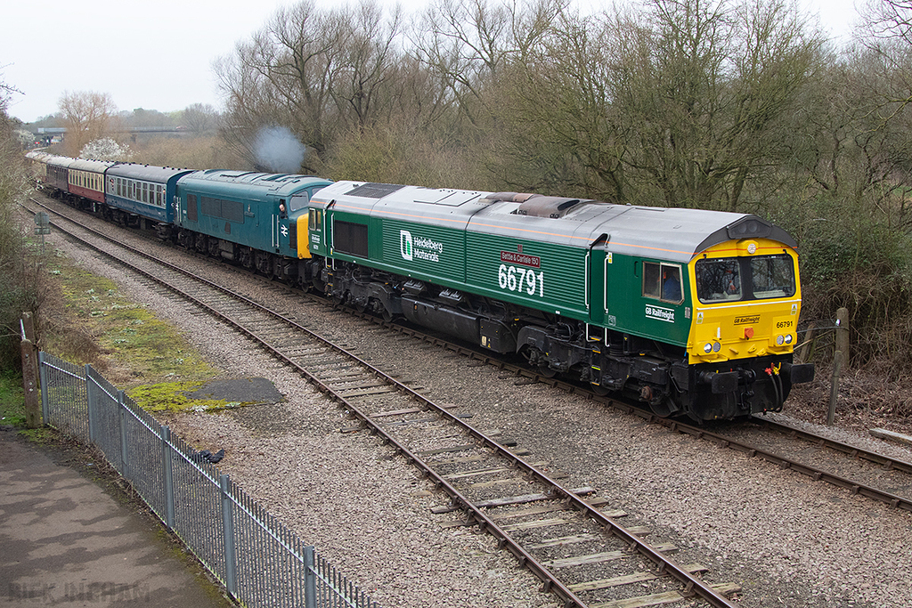 Class 66 - 66791 - GBRf