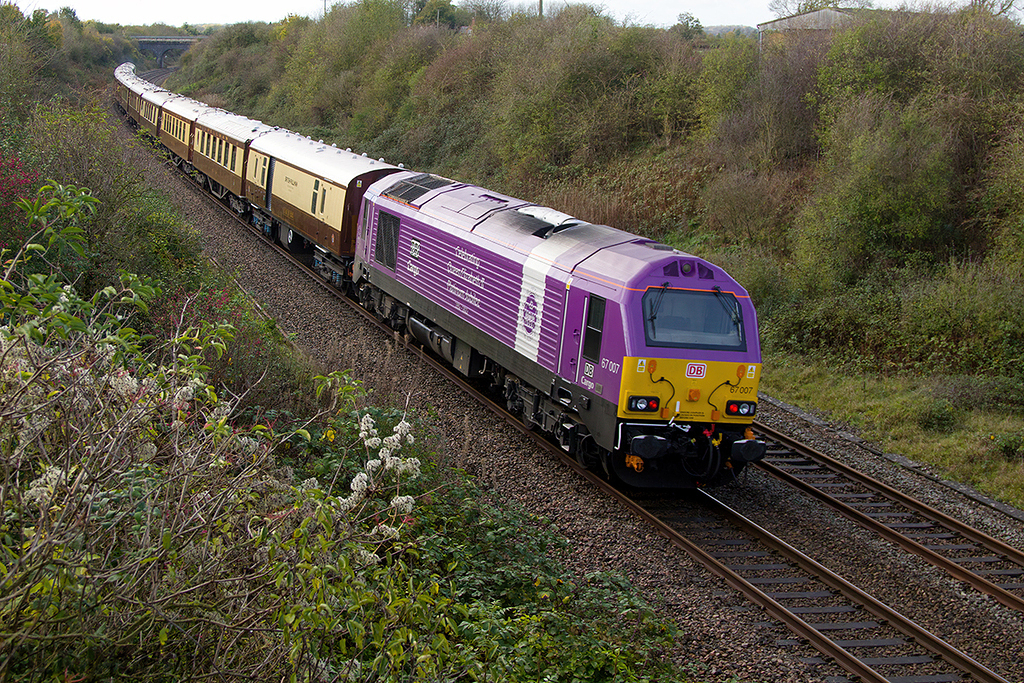 Class 67 - 67007 - DB Schenker