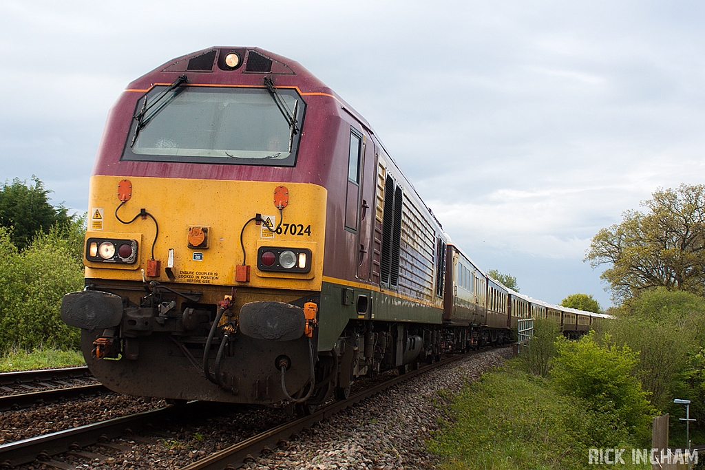 Class 67 - 67024 - EWS