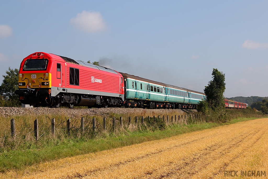 Class 67 - 67013 - DB Schenker