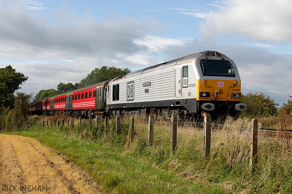 Class 67 - 67029 - DB Schenker