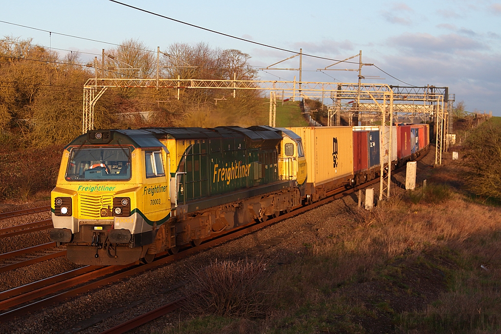 Class 70 - 70003 - Freightliner