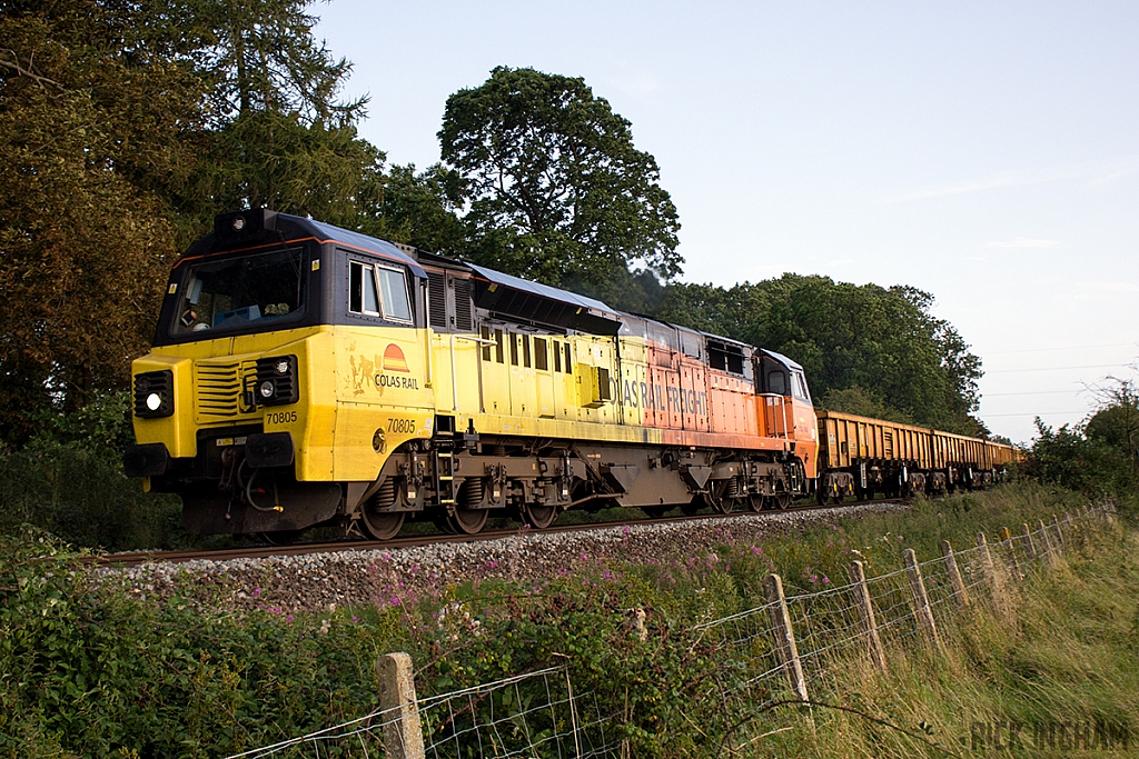 Class 70 - 70805 - Colas Rail