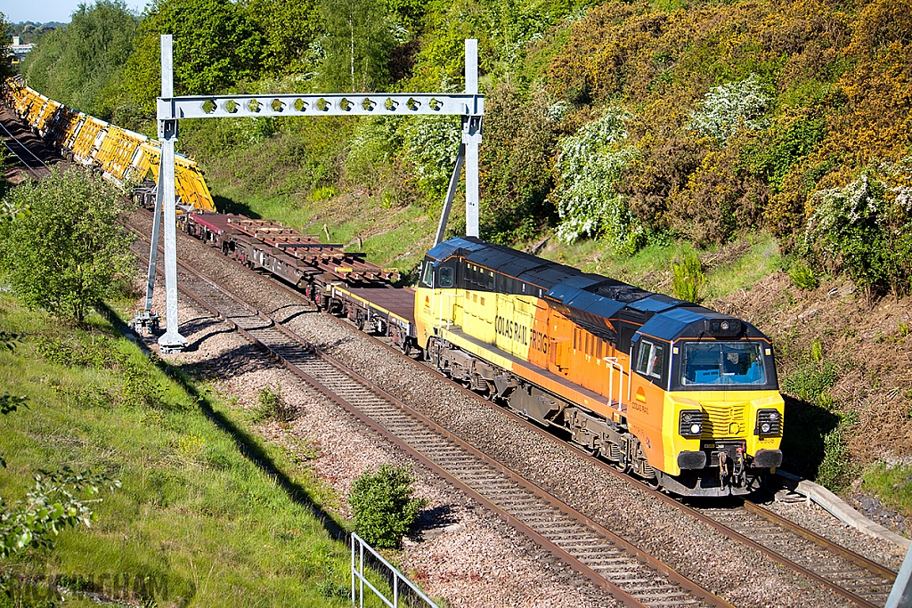 Class 70 - 70808 - Colas Rail