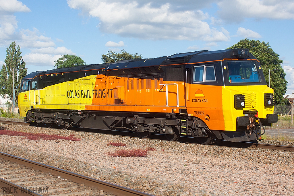 Class 70 - 70802 - Colas Rail