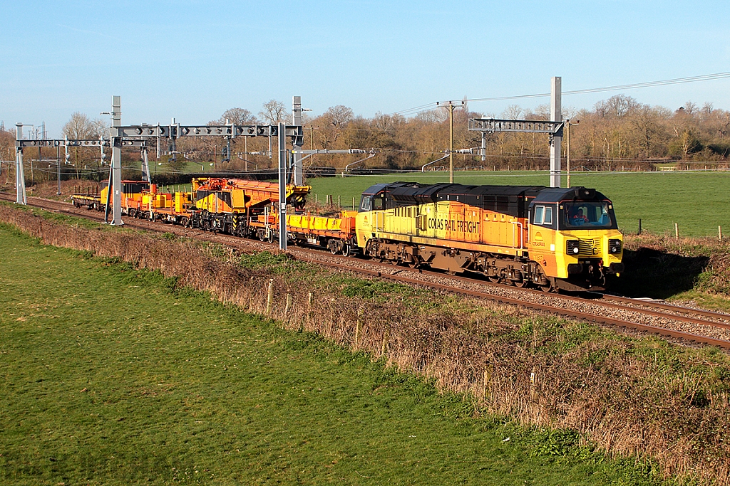 Class 70 - 70807 - Colas Rail