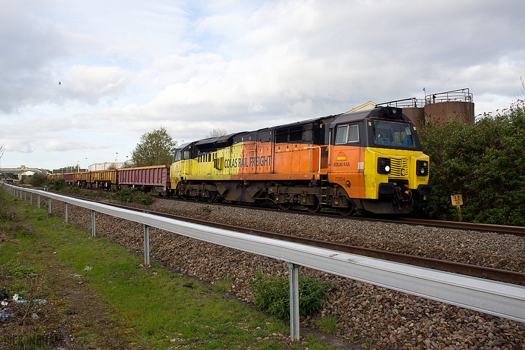 Class 70 - 70804 - Colas Rail