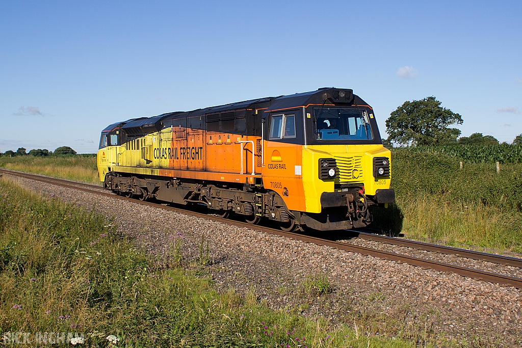 Class 70 - 70805 - Colas Rail