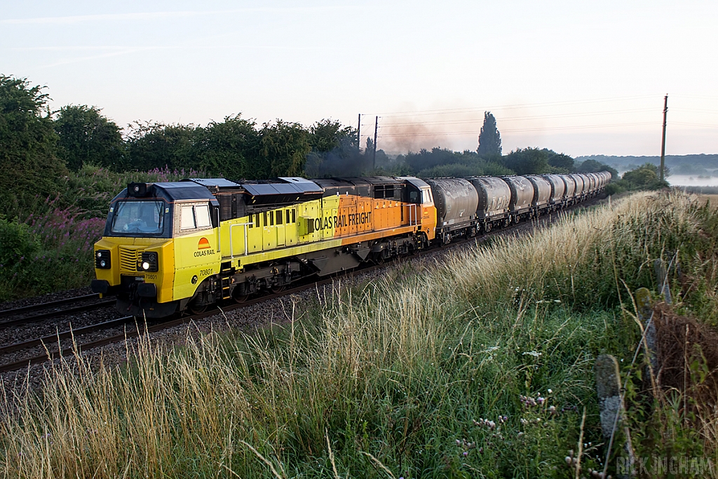 Class 70 - 70801 - Colas Rail