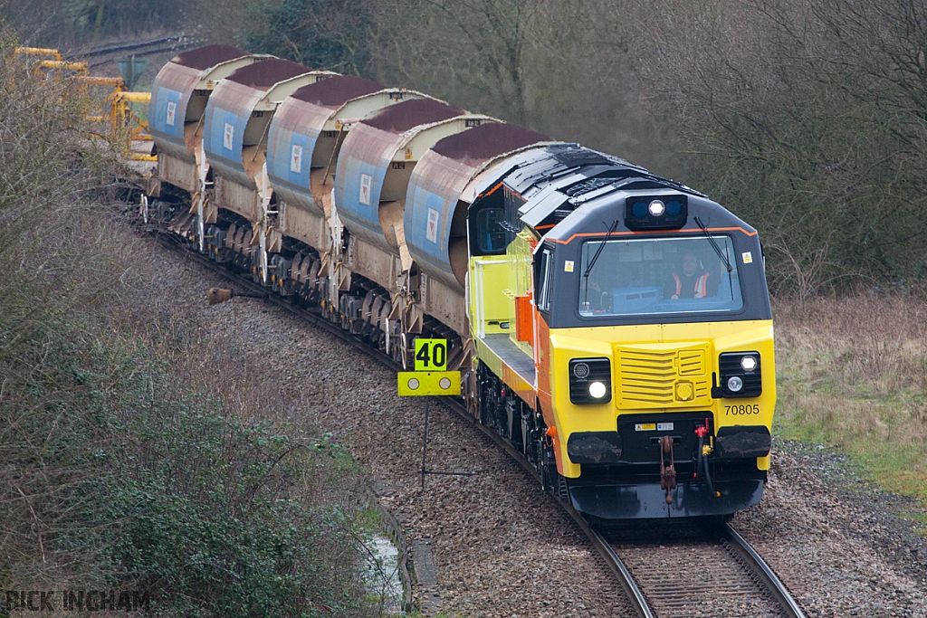 Class 70 - 70805 - Colas Rail