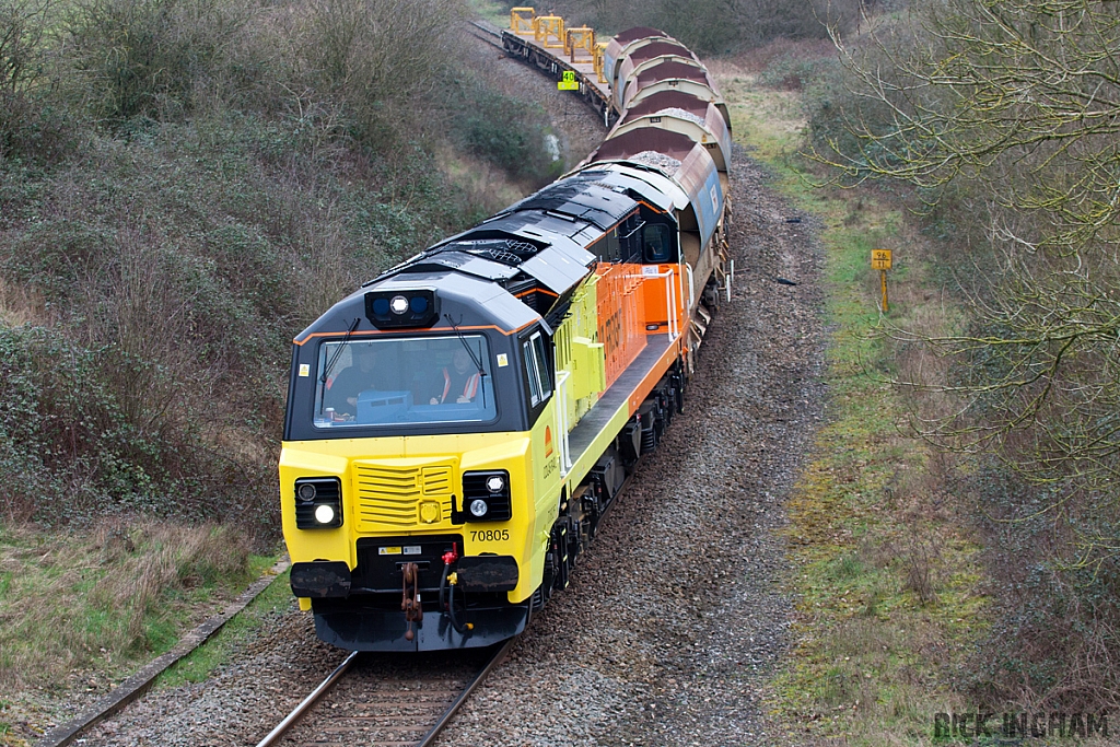 Class 70 - 70805 - Colas Rail