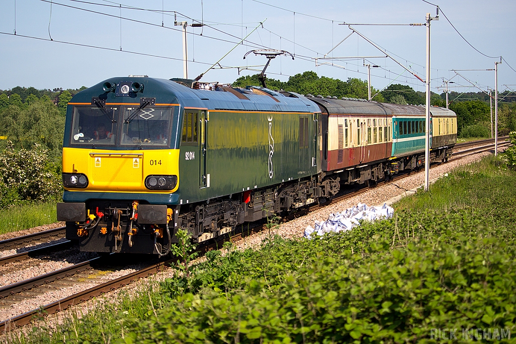 Class 92 - 92014 - Caledonian Sleeper