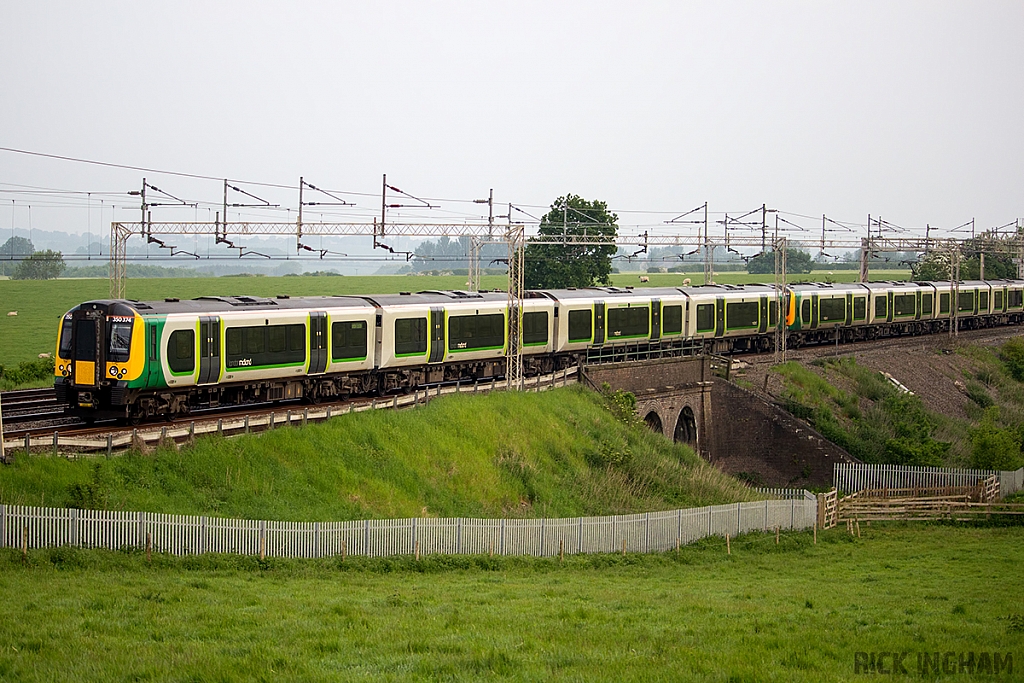 Class 350 - 350374 - London Midland