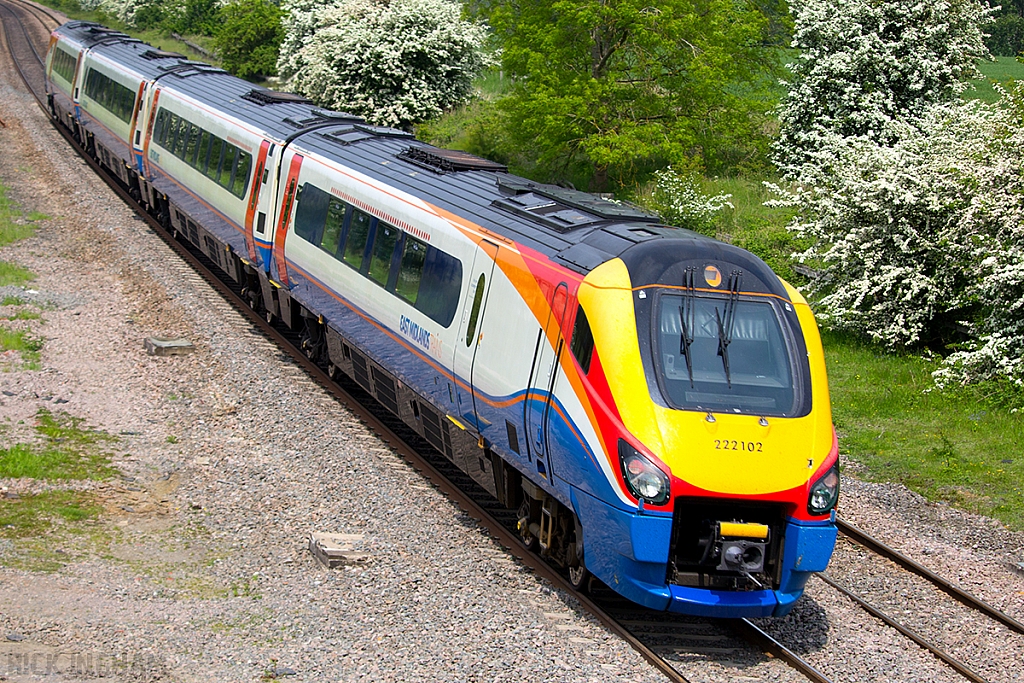 Class 222 Meridian - 222102 - East Midlands Trains