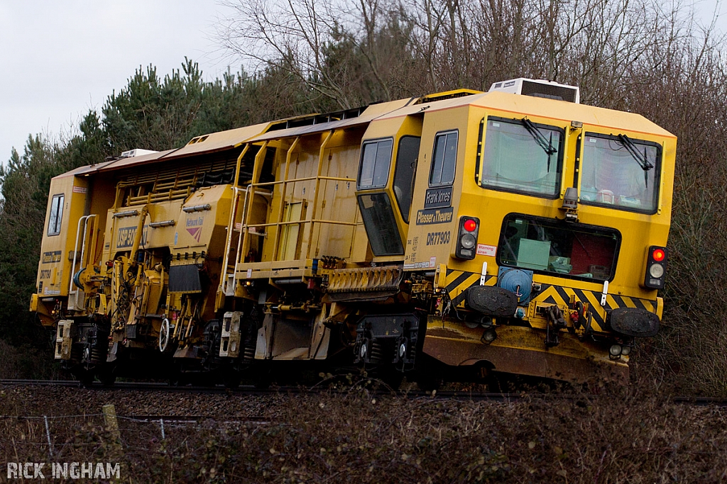 Plasser & Theurer USP5000RT Ballast Regulator - DR77903 - Network Rail