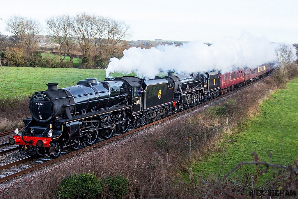 LMS Stanier Class 5 4-6-0 'Black 5' - 44871 + 45407 - WCRC