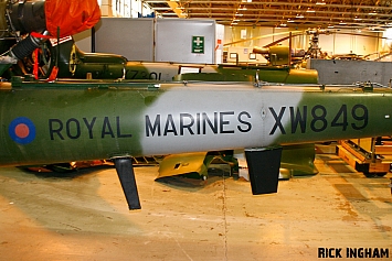 Westland Gazelle AH1 - XW849 - Royal Marines