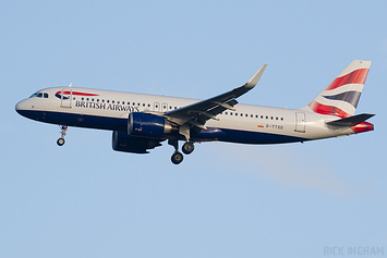 Airbus A320-251N NEO - G-TTSD - British Airways