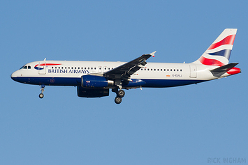 Airbus A320-232 - G-EUUJ - British Airways