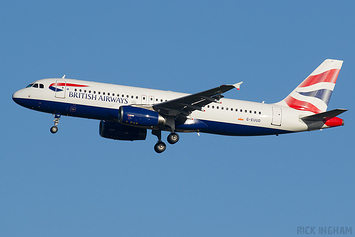 Airbus A320-232 - G-EUUD - British Airways