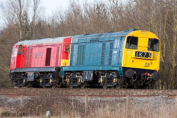 Class 20 - 20142 + 20189 - GBRf