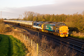 Class 37 - 37218 + 37425 - Direct Rail Services