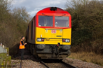 Class 60 - 60092 - DB Schenker