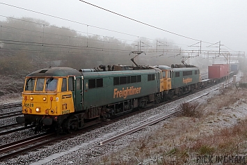 Class 86 - 86628 + 86639 - Freightliner